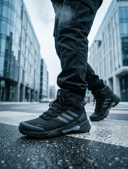 Winter boots (Черевики)  М чорний 100% поліестер M1016-2 