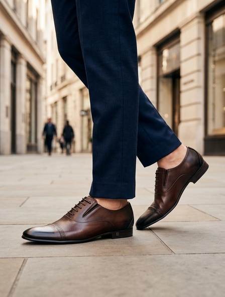 Oxfords (Оксфорди) М коричневий шкіра 21581N-04-663 coffee Cosottinni 43(р)