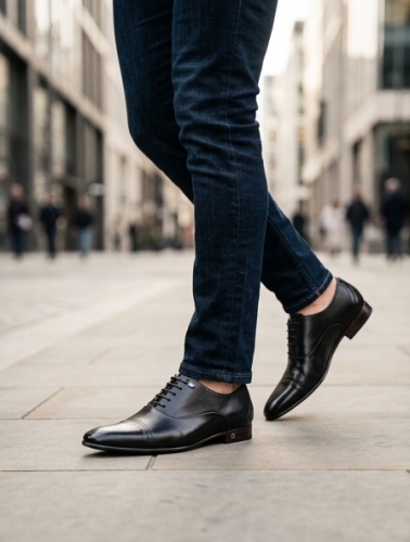 OXFORDS ( ОКСФОРДЫ ) чорний шкіра 21581N-04-020 black Cosottinni