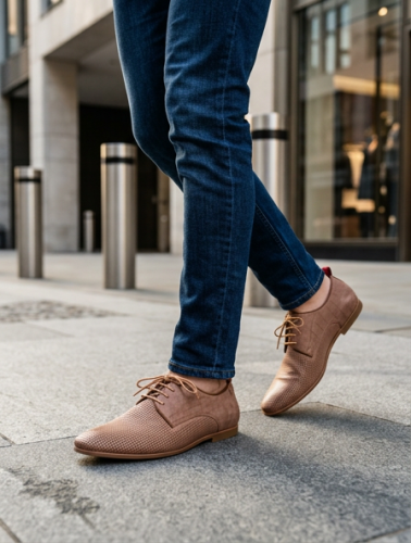 Casual (Повсякденне) М коричн нубук 1420N-02A-C135 Cosottinni