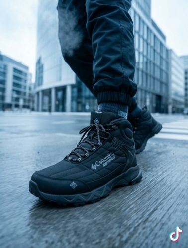 Winter boots (Черевики)  М чорний 100% поліестер A2667-3 