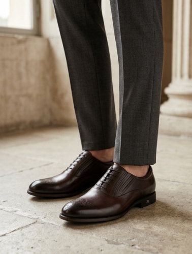 Oxfords (Оксфорди) М коричневий шкіра 629N-07A-Q014 COFFEE Cosottinni 43(р)