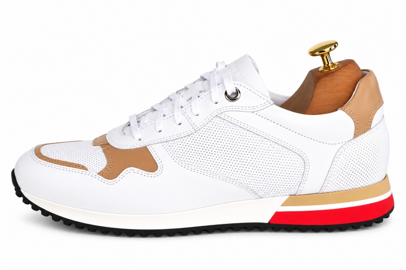 Sneakers (Кросівки) М білий шкіра D-3295S White Conhpol