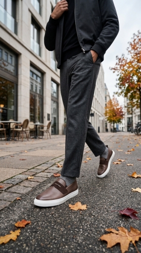 Loafers (Лофери) М беж шкіра 3302S Beige Conhpol