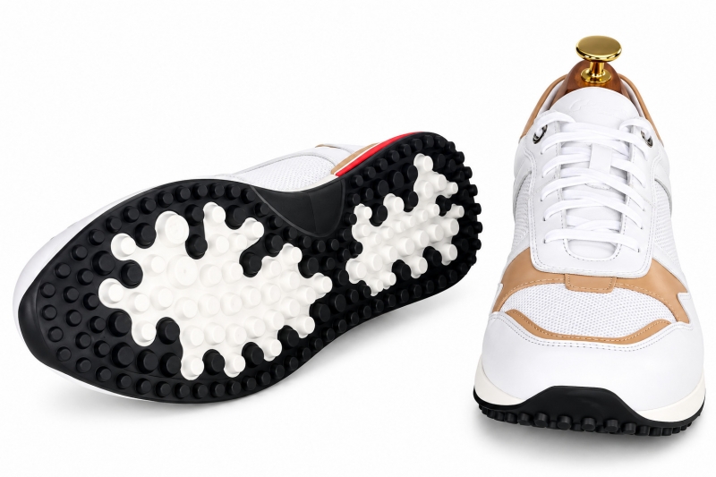 Sneakers (Кросівки) М білий шкіра D-3295S White Conhpol