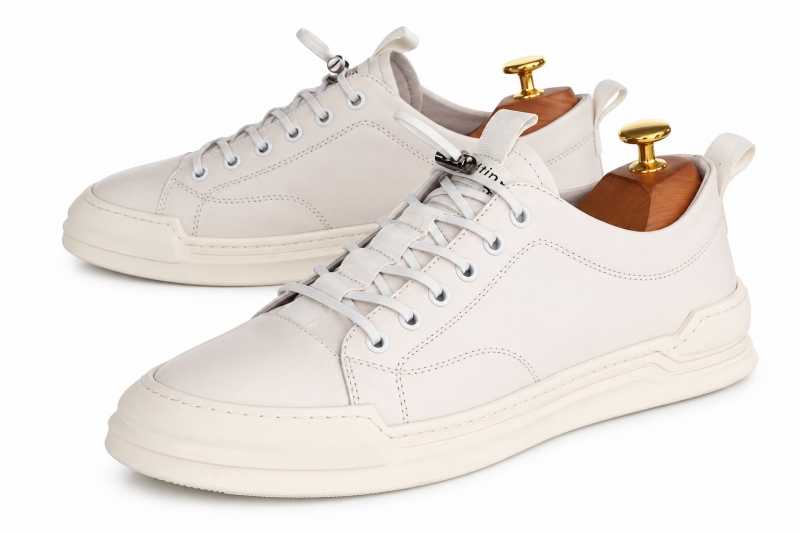 SPORTS SHOES ( КРОСІВКИ)  М білий шкіра FD8967N-J23 White Cosottinni