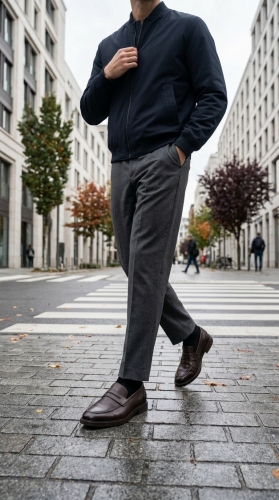 Loafers (Лофери) М коричн шкіра D993N-89-2 COFFEE Cosottinni