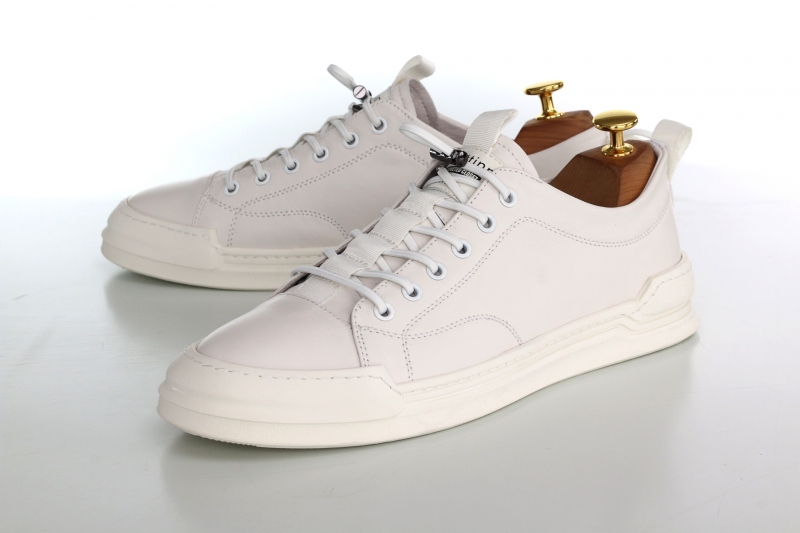 SPORTS SHOES ( КРОСІВКИ)  М білий шкіра FD8967N-J23 White Cosottinni