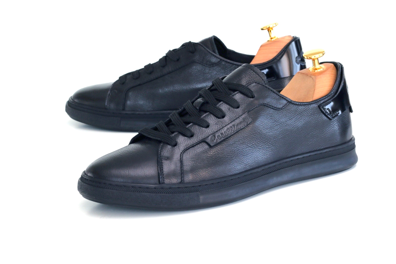 SPORTS SHOES ( КРОСІВКИ)  М чорний шкіра 2277AN-0207 Black Cosottinni