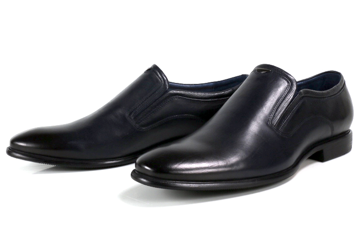 Slippers (Сліпери) М синій шкіра K01N-5-Q013/GB2243 blue Cosottinni 39(р)