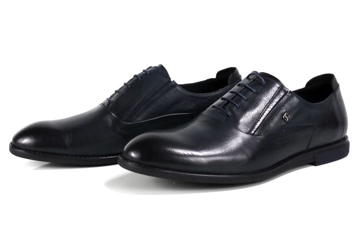 Oxfords (Оксфорди) М синій шкіра 1623AN-0807 BLUE Cosottinni 39(р)