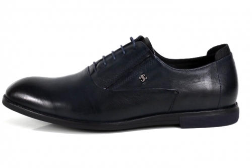 Oxfords (Оксфорди) М синій шкіра 1623AN-0807 BLUE Cosottinni 39(р)