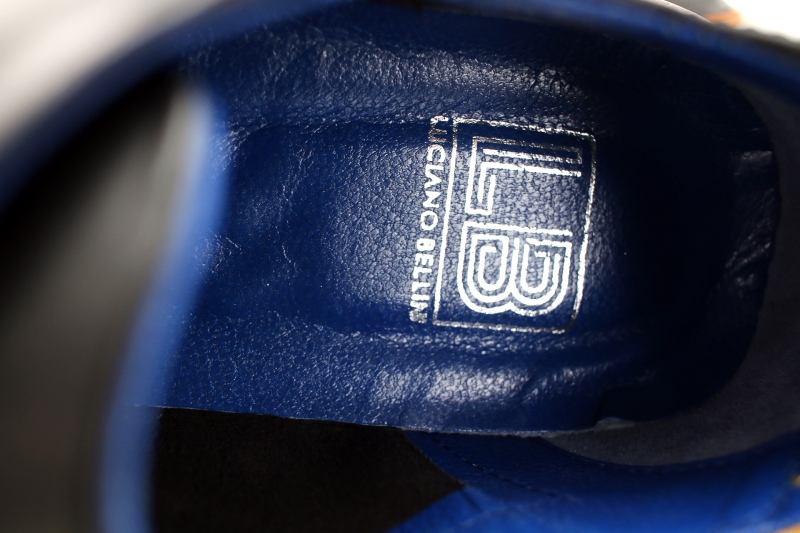 Sneakers (Кросівки) М чорний шкіра C7702 BLACK LUCIANO BELLINI