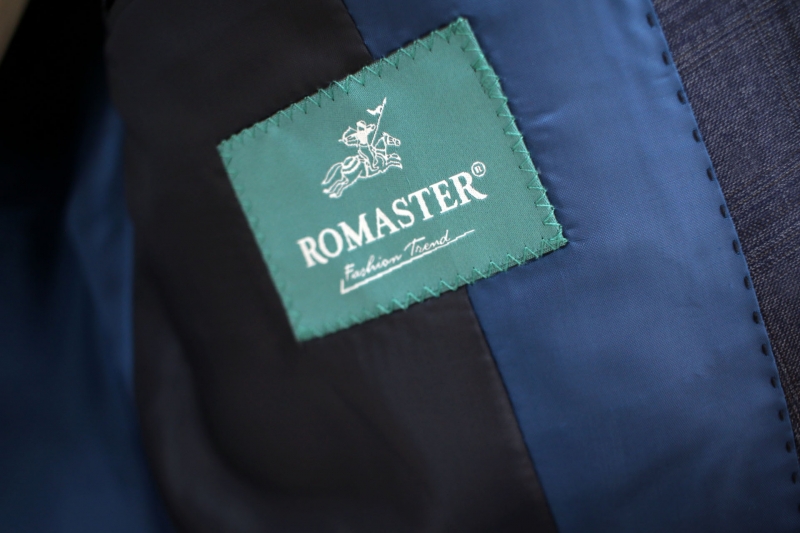Чоловічий одяг Класичні костюми CLASSIC М синій 80% WOOL, 20% VISCOSE 405 BLUE ROMASTER
