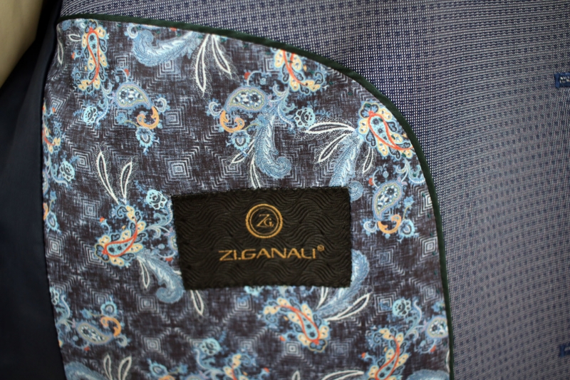Чоловічий одяг Класичні костюми SLIM М сірий 65 % POLY , 35% VISKON E33 Grey ZI.GANALI