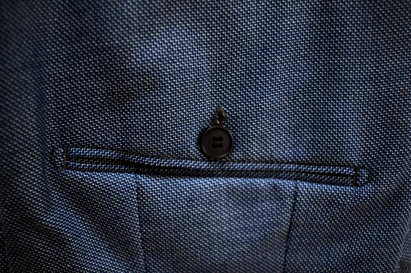 Чоловічий одяг Класичні костюми SLIM FIT М синій 80% WOOL, 20% VISCOSE 276 ROMASTER