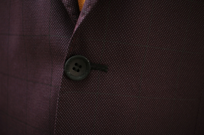 Чоловічий одяг Класичні костюми SLIM М БОРДО 65 % POLY , 35% VISKON 1436 bordo ZI.GANALI
