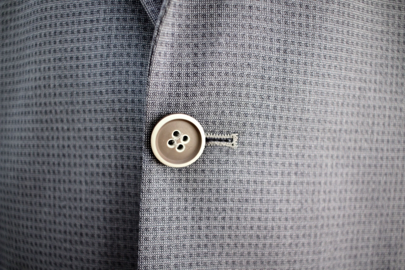 Чоловічий одяг Класичні костюми SLIM М сірий 65 % POLY , 35% VISKON E33 Light grey ZI.GANALI