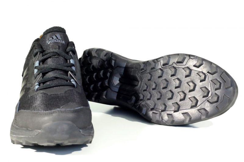 SNEAKERS ( КРОСІВКИ )  М чорний водовідштовхувальний поліестер A-9080-3 
