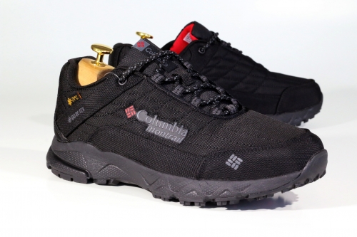 SNEAKERS ( КРОСІВКИ )  Montrail термомембрана -21’С М чорний\ червоний водовідштовхувальний поліестер A 2530-3 