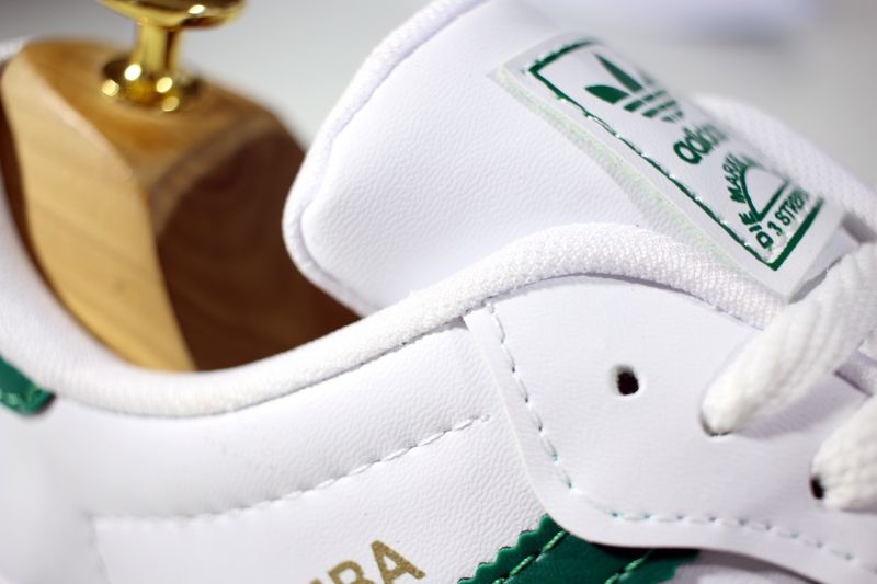 SNEAKERS ( КРОСІВКИ ) SAMBA М білий экошкіра\замш EG 4958 