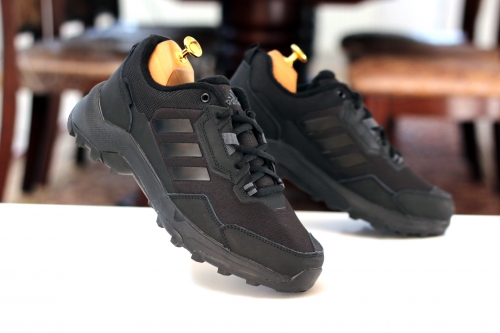 SNEAKERS ( КРОСІВКИ )  М чорний водовідштовхувальний поліестер A-9080-3 