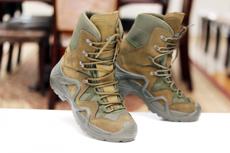 Tactical shoes (Тактичне взуття) водовідштовхувальний матеріал М Хаки шкіра 1490 NH Scooter
