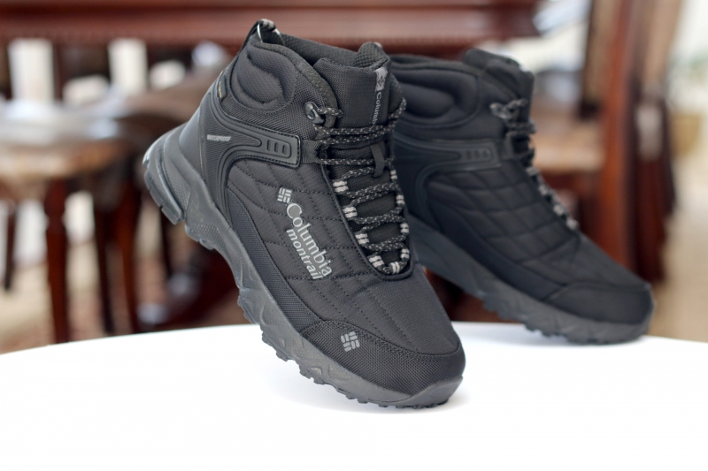 Winter boots (Черевики)  М чорний 100% поліестер A2667-3 