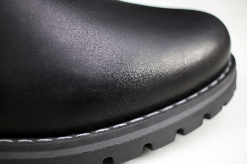 Winter boots (Черевики) натуральне хутро М чорний шкіра 962 black RIKO