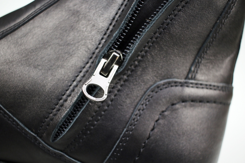 Winter boots (Черевики) натуральне хутро М чорний шкіра 962 black RIKO