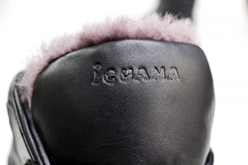 Winter boots (Черевики)  М  чорний шкіра 016-459 bllack IGUANA