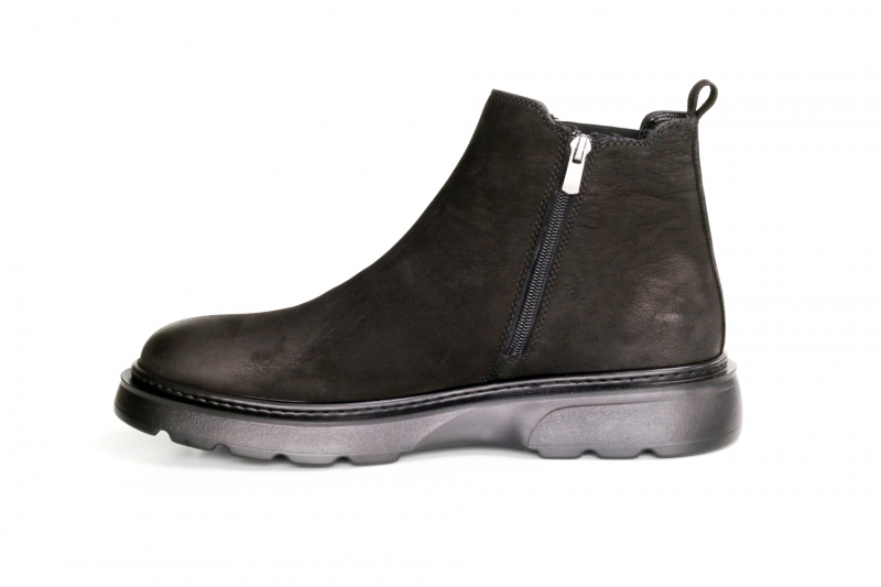 Winter boots (Черевики) байка М чорний нубук 2046-F Stingray