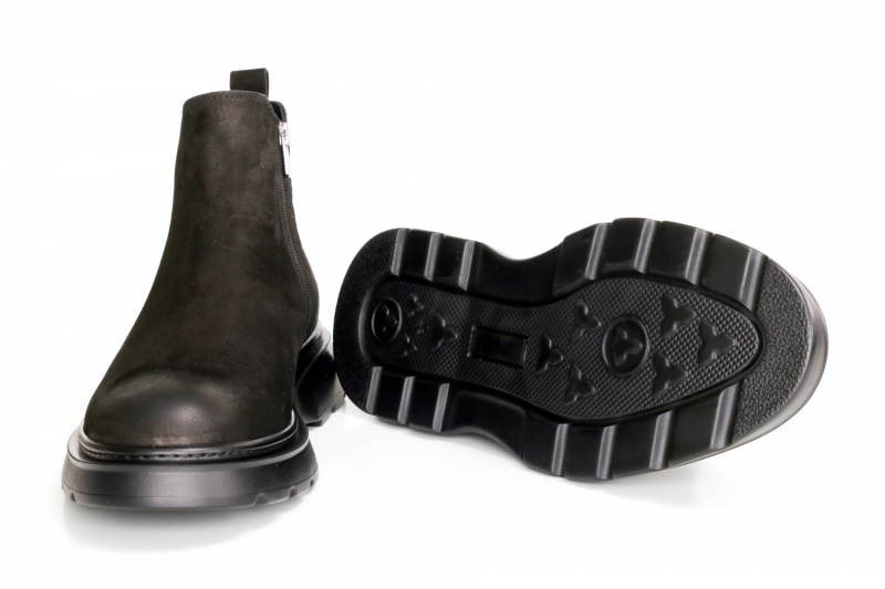 Winter boots (Черевики) байка М чорний нубук 2046-F Stingray