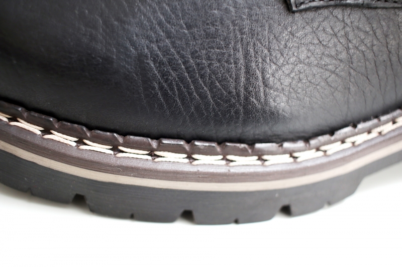 Winter boots (Черевики)  М  чорний шкіра 014-904 black IGUANA