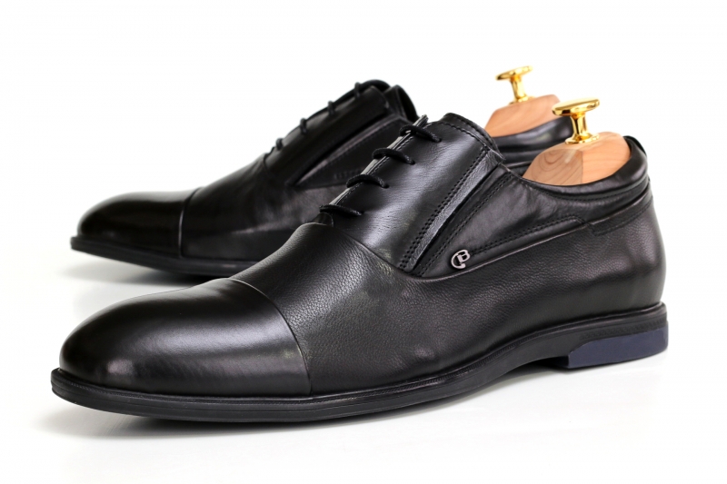 Oxfords (Оксфорди) М чорний шкіра 2055An-0201 Cosottinni 42(р)