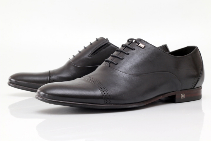 OXFORDS ( ОКСФОРДЫ ) чорний шкіра 21581N-04-020 black Cosottinni