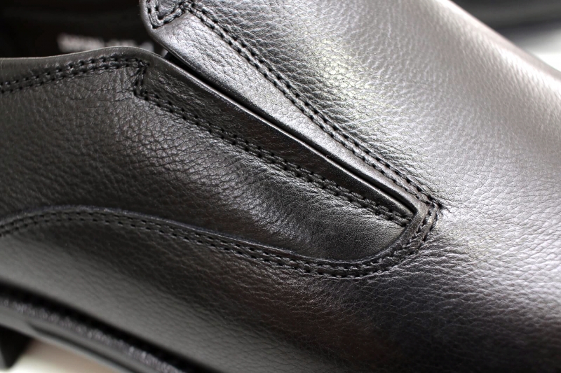 Slippers (Сліпери) М чорний шкіра D969N-115-1 BLACK Cosottinni 