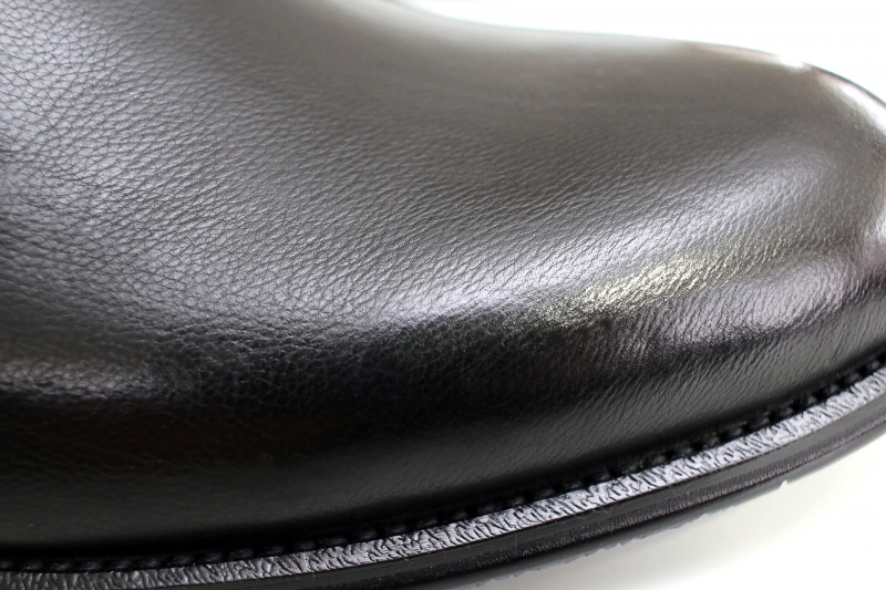 Slippers (Сліпери) М чорний шкіра D969N-115-1 BLACK Cosottinni 