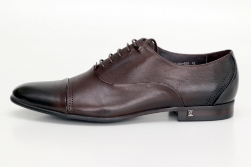 Oxfords (Оксфорди) М коричневий шкіра 21581N-04-663 coffee Cosottinni 43(р)
