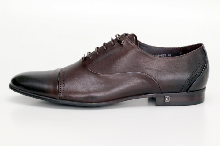 Oxfords (Оксфорди) М коричневий шкіра 21581N-04-663 coffee Cosottinni 43(р)