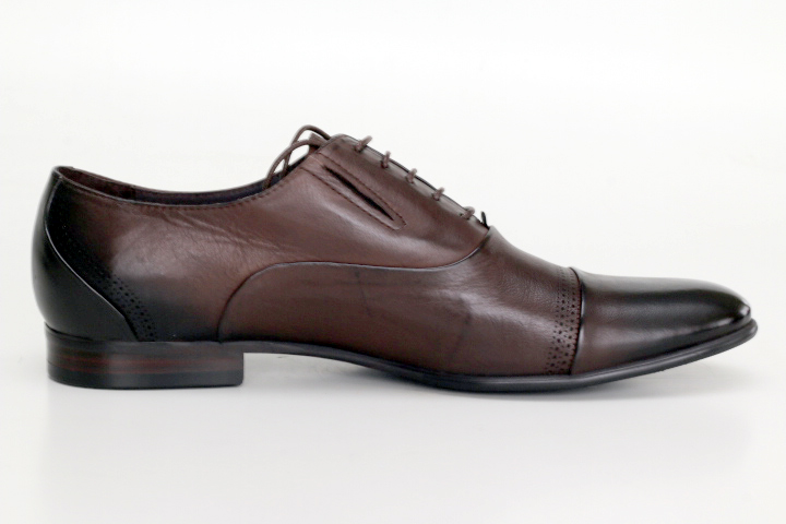 Oxfords (Оксфорди) М коричневий шкіра 21581N-04-663 coffee Cosottinni 43(р)