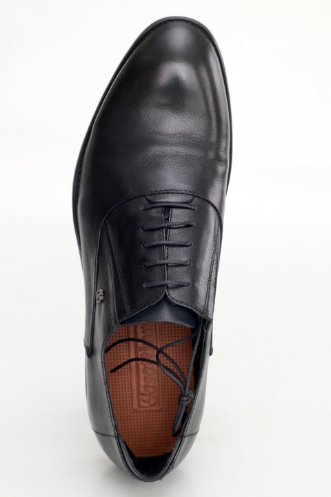 Oxfords (Оксфорди) М чорний шкіра 1623AN-0806 black Cosottinni 39(р)