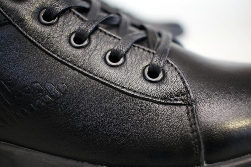 Winter boots (Черевики) натуральне хутро чорний шкіра 02-3439626-Ш CORSO VITO