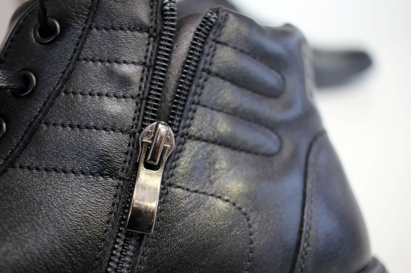 Winter boots (Черевики) натуральне хутро чорний шкіра 02-3439626-Ш CORSO VITO