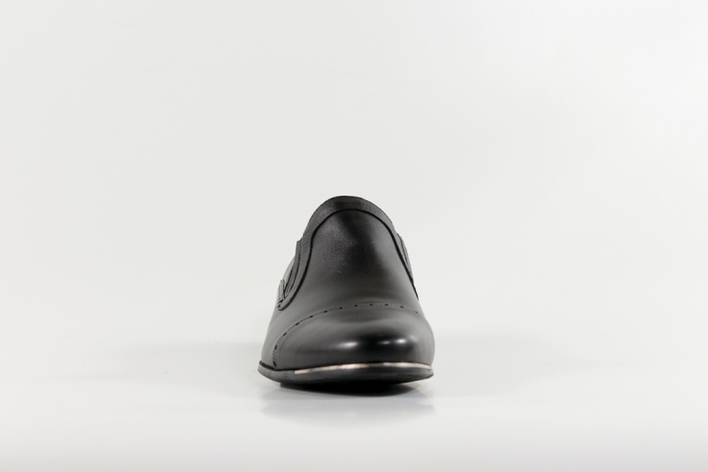 Slippers (Сліпери) М чорний шкіра 1471-08-B152 black Cosottinni 42(р)
