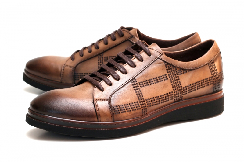 Casual (Повсякденне) М коричневий шкіра 107806 BROWN LUCIANO BELLINI