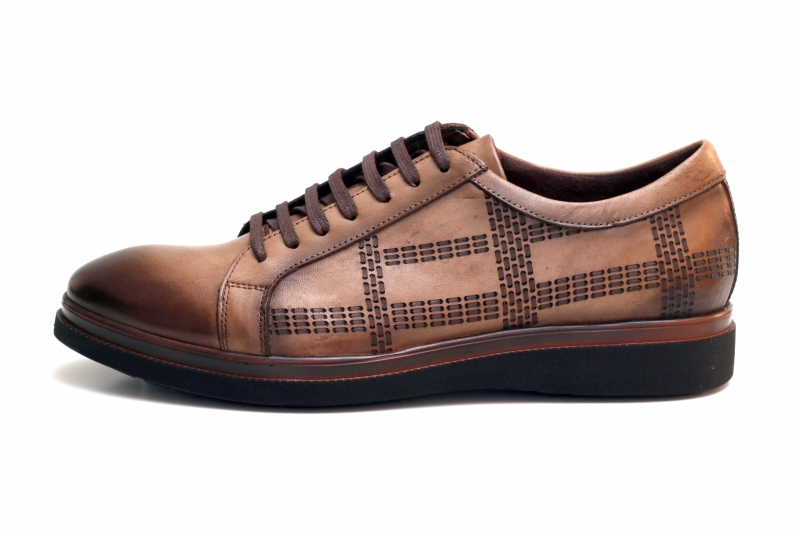 Casual (Повсякденне) М коричневий шкіра 107806 BROWN LUCIANO BELLINI