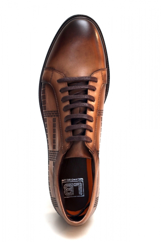 Casual (Повсякденне) М коричневий шкіра 107806 BROWN LUCIANO BELLINI