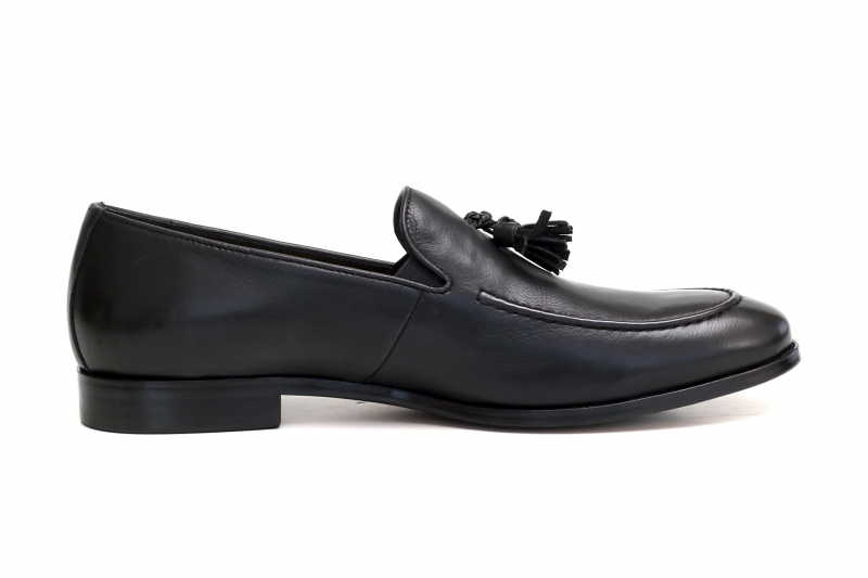 Loafers (Лофери) М чорний шкіра 21505N-25-020 NDKT-15K Cosottinni