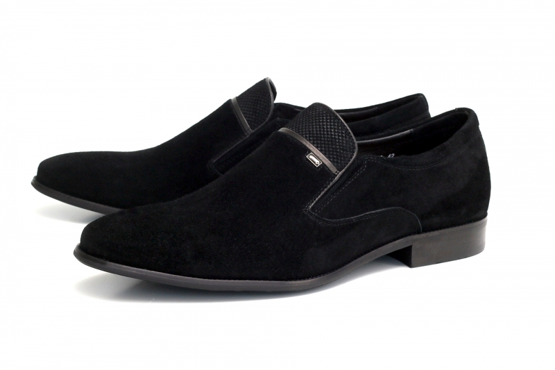 Slippers (Сліпери) М чорний замша D828N-825-18 BLACK Cosottinni 39(р)
